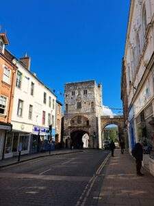 Goodramgate, just round the corner from our Heritage Escapes apartments