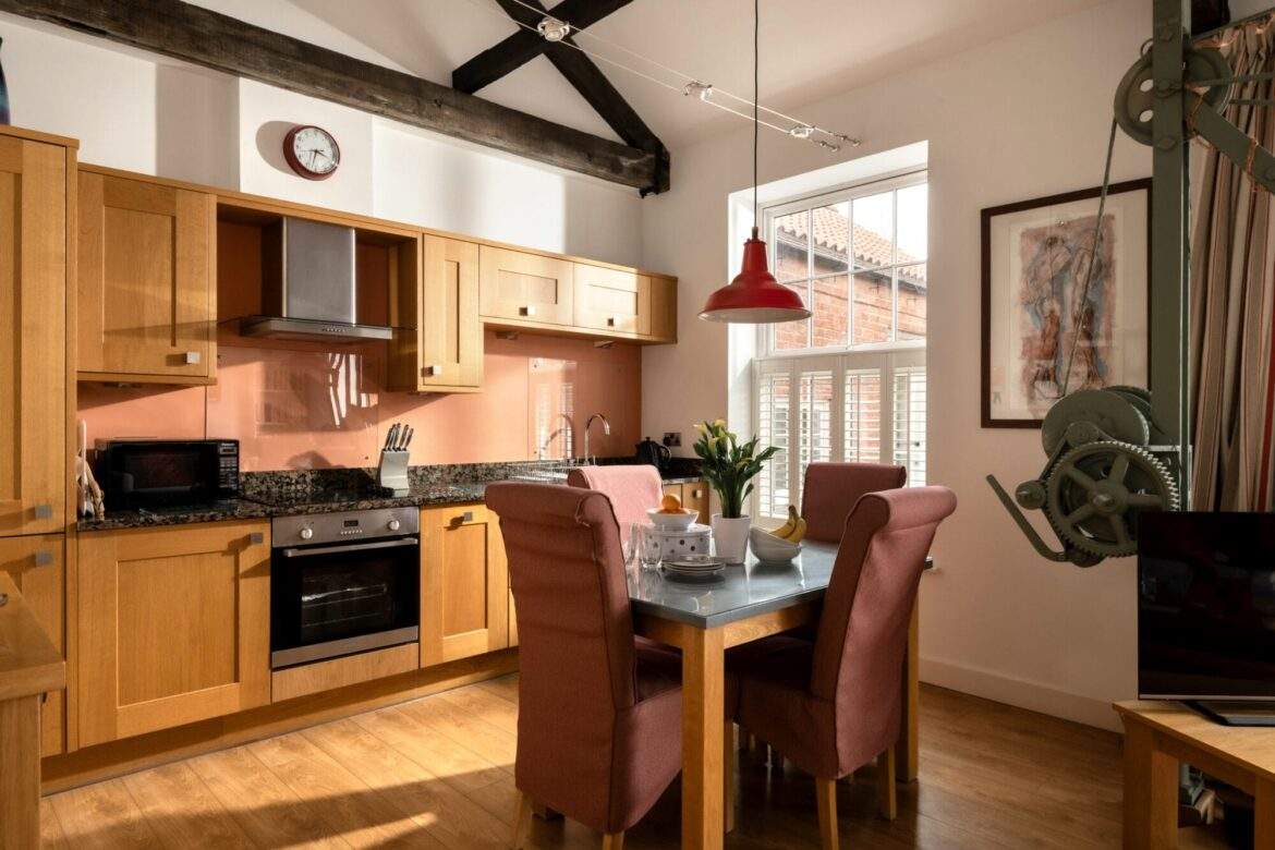 _MAR York Hop Store toward kitchen dining area York Hop Store towards kitchen area