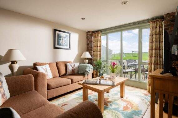 The Byre Living area towards window The Byre Living area towards window