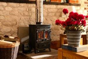 The Roost log burner