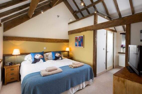 Owl House master bedroom High Barn High Barn Owl House master bedroom
