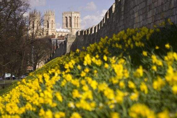 York Walls. Easter Springtime Heritage Escapes