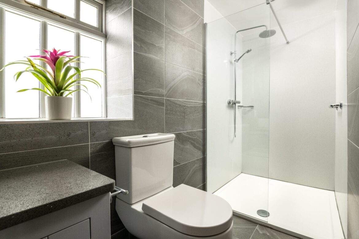 Turnip House en suite shower Turnip House en suite shower